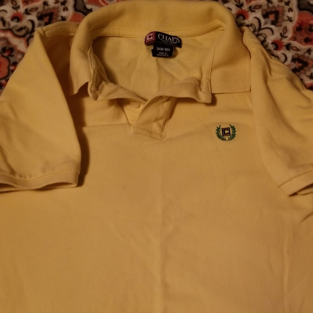 Chaps Polo short sleeve shirt Boys size 8-10